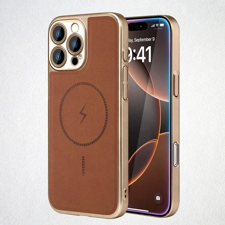 كفر آيفون 16 برو ماكس مقاوم للصدمات مغناطيسي غطاء iPhone 15 Pro Max قوي يدعم الشحن اللاسلكي كفر مغناطيسي للحماية اليومية مع دعم MagSafe