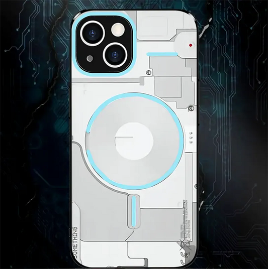 Protective case with dynamic lighting technology with voice control