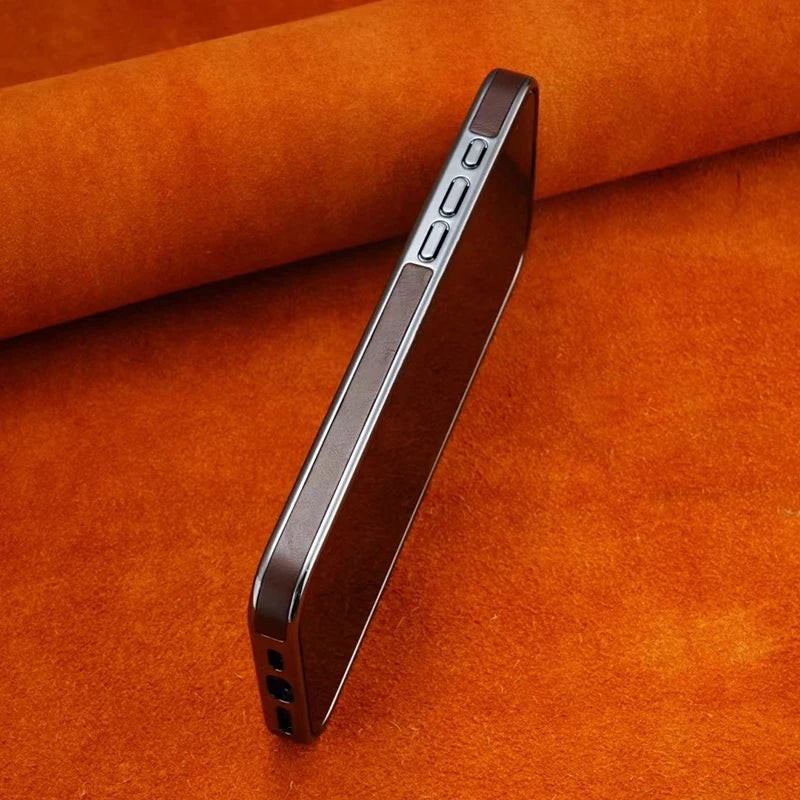 Magnetic Case with Rotating Bracket for iPhone 16 Pro Max 