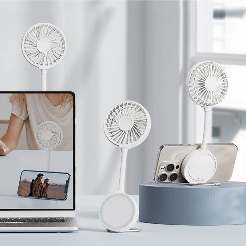 2025 Portable Magnetic Mini Fan with Stand