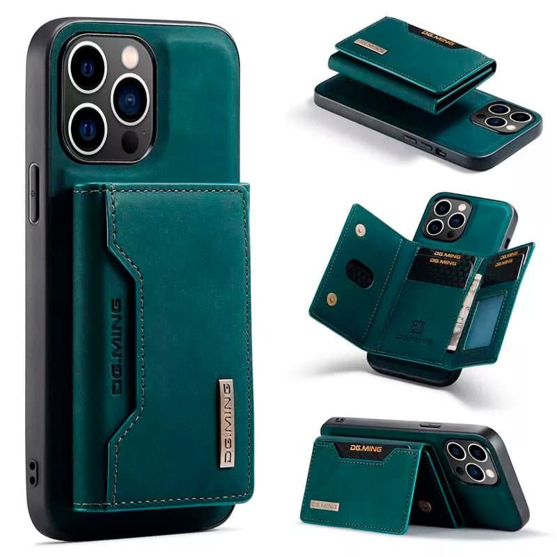 2 In 1 Detachable Magnetic Leather Case for IPhone - MobileGear